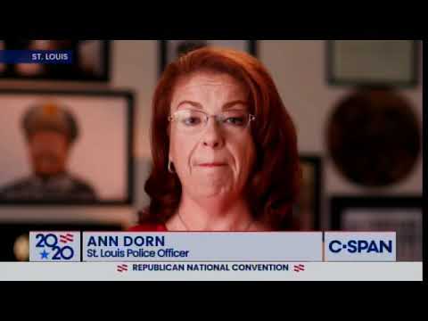 MUST SEE: Ann Dorn, Wife of Slain Retired Police Chief David Dorn, Honors Her Husband at the RNC