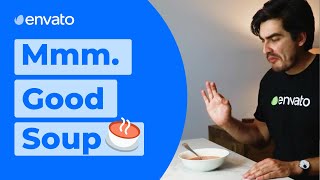 Mmm Good Soup | Envato Elements #shorts