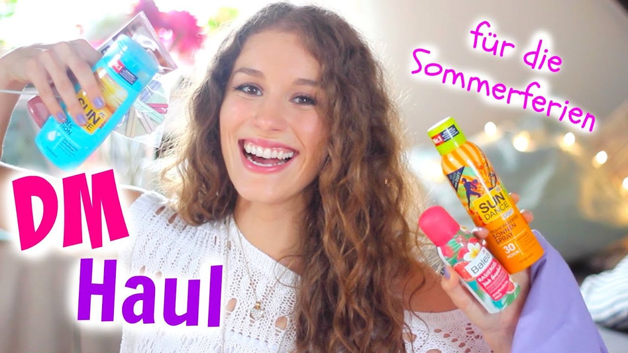 DM HAUL ♡ für die Sommerferien 2015 |BarbieLovesLipsticks