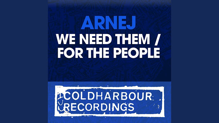 We Need Them (Original Mix)