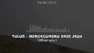 Tulus - Mengagumimu Dari Jauh (Lirik video) | SALMON FOLKS