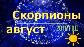 Скорпион август 2019 год