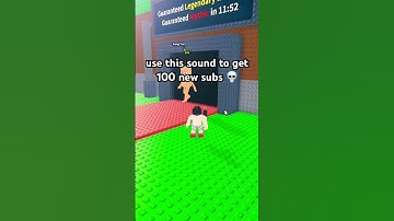 use this sound to get 100 new subs 💀