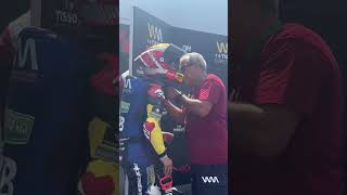 Maria Herrera secures pole position at Donington ✊ | 2026 #UKWorldSBK 🇬🇧