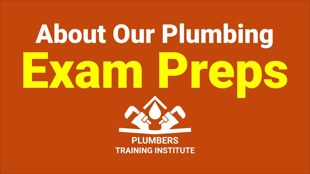 Online Plumbing Exam Prep for Journeyman & Master Plumbers YouTube