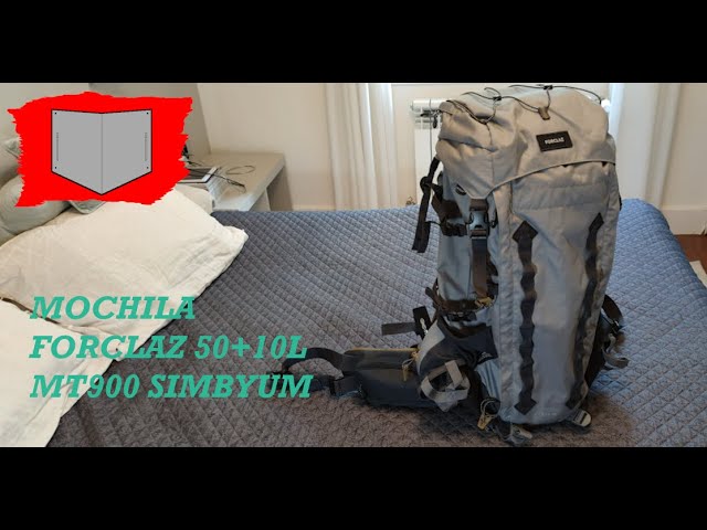 backpack Forclaz MT900 50L + Decathlon. - YouTube