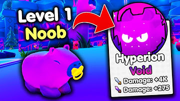 Starting Over as NOOB with OP VOID PET in Capybara Evolution! (Roblox)