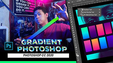 Mudahnya !!!! Cara Membuat Gradient dalam Photoshop