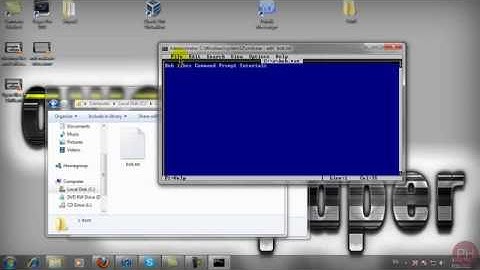 Command Prompt Basics   Create and Edit txt files in CMD Tutorial 4
