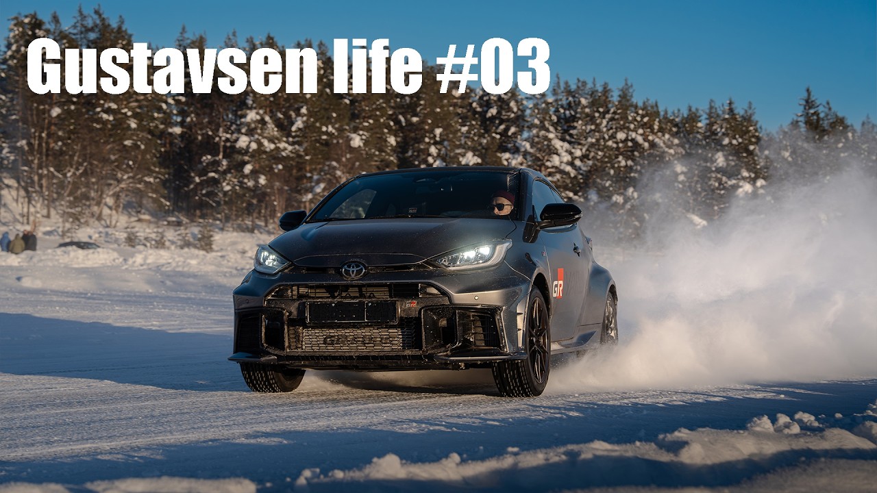 RS4 Kaos og isbane kjøring med Toyota Gazoo racing!!!