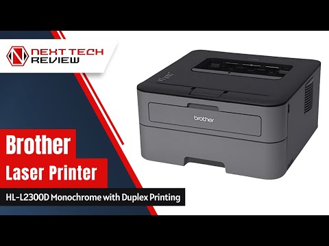 Brother HL-L2300D Monochrome Laser Printer with Duplex Printing - PRODUCT REVIEW - NTR