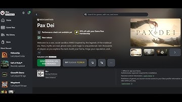 Fix Pax Dei Not Installing On Xbox App/Microsoft Store On PC