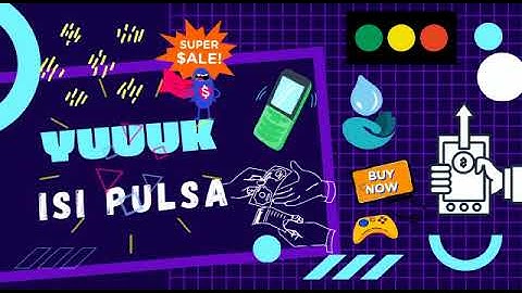 Contoh Design Video Pamflet Penjualan Pulsa Versi Ke 2