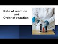 Rate of reaction and Order of reaction || Biopharmaceutics || B.Pharma || M.Pharm|| #pharmalessons