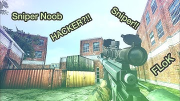 BULLET FORCE!! URBAN! SNIPER NOOB W/ RANDOM HACKER IN LOBBY