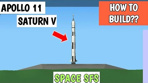 How To Build The Saturn V Rocket In Spaceflight Simulator 1.5 #SaturnVsfs #spacesfs