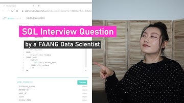 SQL Data Science Interview Questions and Answers (interview style walk-through) | SQL Sundays #4