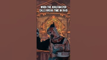 when the guild master calls break time in raid #wow #worldofwarcraft #warcraft
