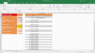 How to user the Financial Functions PMT, IPMT, PPMT