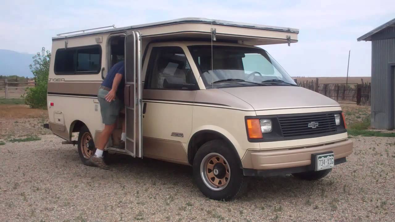 astro van tiger camper for sale