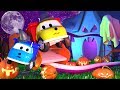 Special Halloween ! The GHOST TRAIN !  | Educational cartoon for children