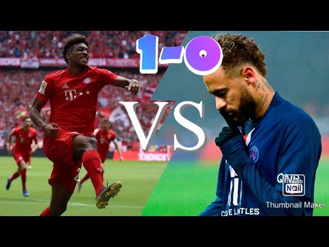 FC Bayern Munich VS PSG |1-0| Coman Goal | UCL Finals 2020