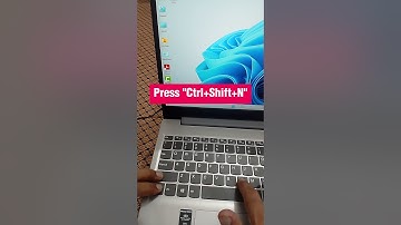 Simple TRICK to Create NEW Folder using Keyboard Quickly
