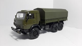 КамАЗ-43101-028 Элекон Масштабная модель автомобиля 1:43.