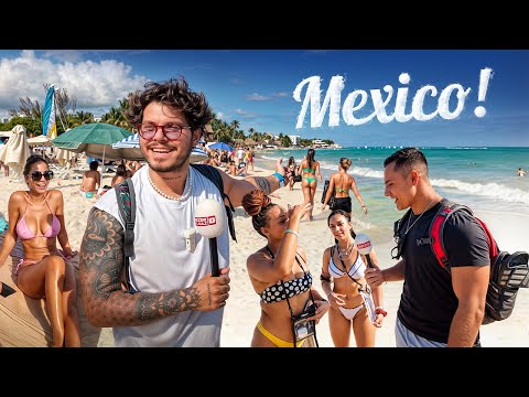 Meksika’da Amarikalı Türk Süprizi! - Playa Del Carmen ! @denizbody