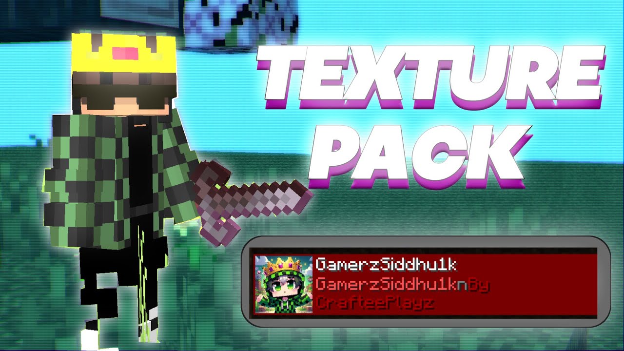 My 1K Special PVP Texture Pack Release | Java and Pojav launcher - YouTube