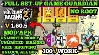 Hill Climb Racing 2 V1.60.5 UNLIMITED MONEY & DIAMOND | Full Set-up GG NO ROOT 💯 WORK MOD APK