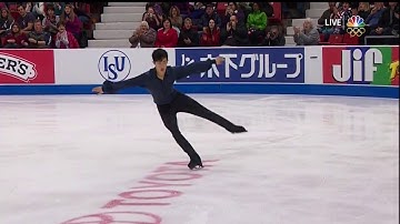 Combination Quadruple Lutz Triple Toe Loop Nathan Chen