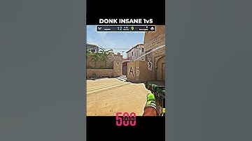 DONK INSANE 1v5 #cs2 #csgo #major #cs2major #counterstrike #cs