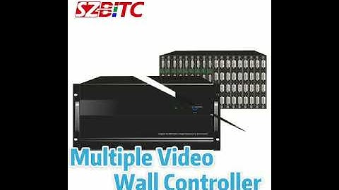 SZBITC Multiple Video Wall Controller, support multiple video process function,