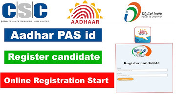 CSC आधार PAS मित्र ID Registration start | Aadhar Supervisor Naukari fix salary | csc new update