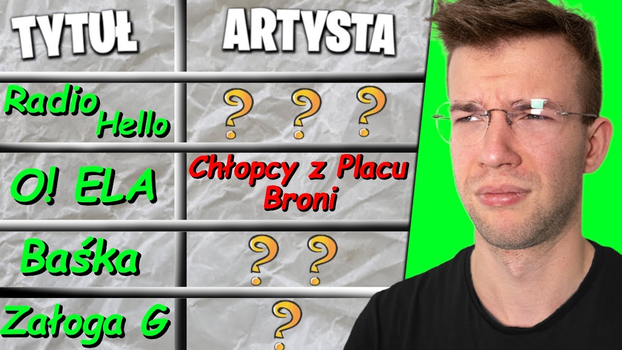 GRAF vs WSZYSTKIE polskie PIOSENKI DEKADY 😅