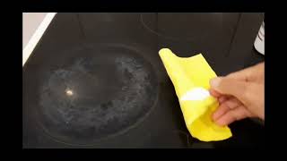 How do i clean my ceramic hob /mi amore dxb