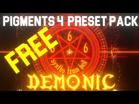 *FREE* Demonic Synths From Hell Preset Pack 