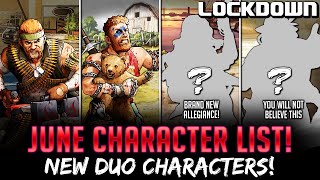 TWD RTS: June Character List! New Teasers! The Walking Dead: Road to Survival Leaks