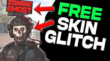 *FREE* ZOMBIE GHOST SKIN GLITCH IN WARZONE! WARZONE FULLY UNLOCK THE ZOMBIE GHOST SKIN FOR FREE!