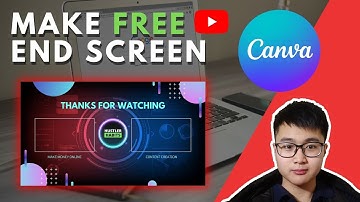 How to Ceate End Screen to YouTube Videos for FREE | 2023 Tutorial