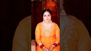 From Ganganagar to Chandigarh✨Bridal Glam by #MakeupArtistLudhiana 💄#PunjabiBride #BridalReel