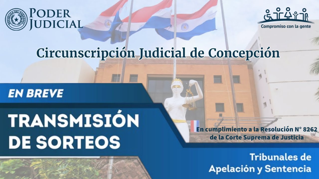 Sorteo del Tribunal de Sentencias ⚖️.