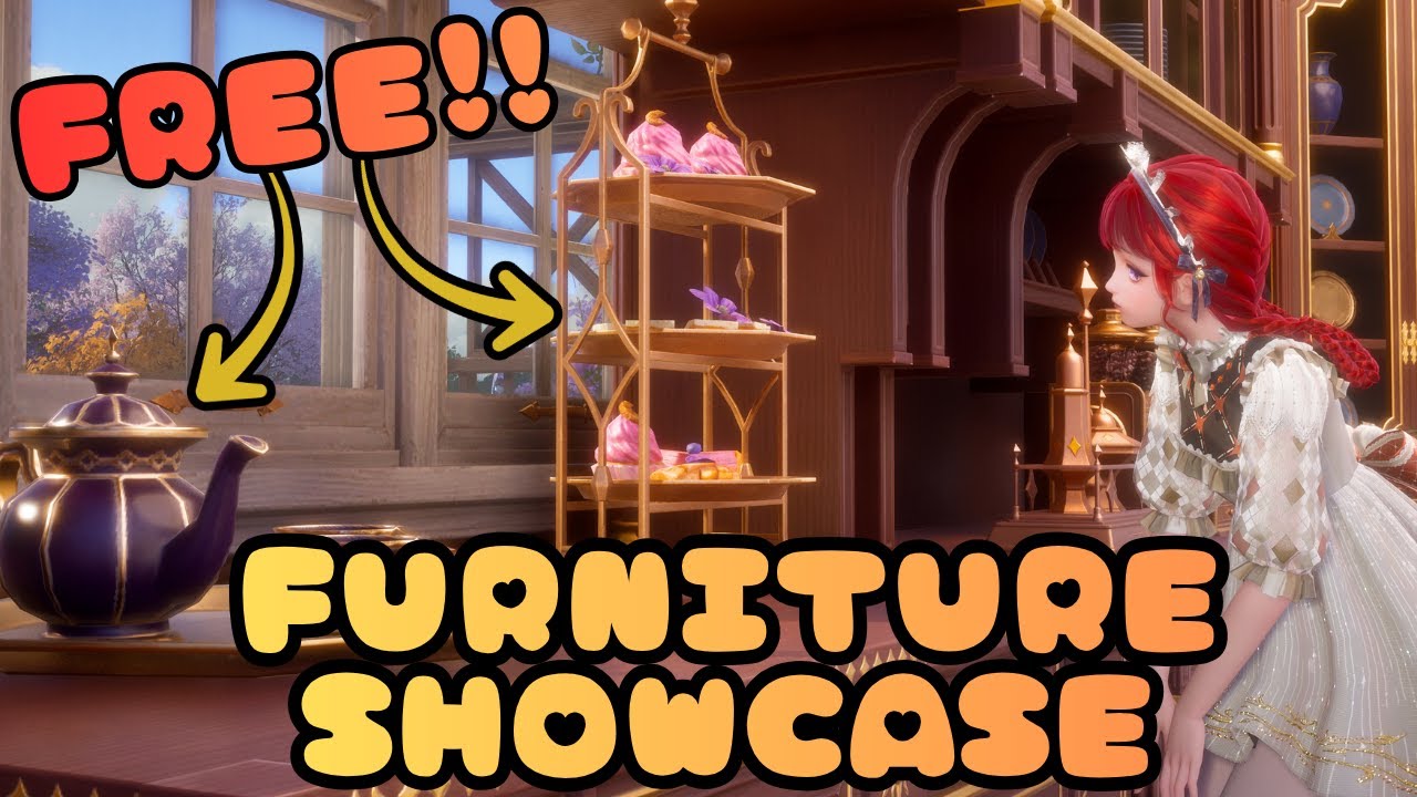CLAIM THIS NOW! FREE FURNITURE SHOWCASE - ASTRONOMER SERIES SET 3 OF 3 || Infinity Nikki