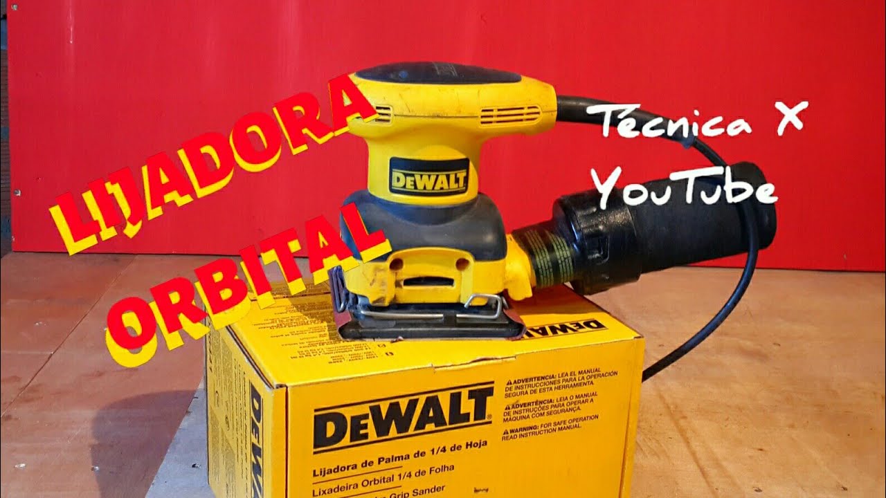 Lijadora Dewalt DWE6411 - Como usarla! y mas datos! 