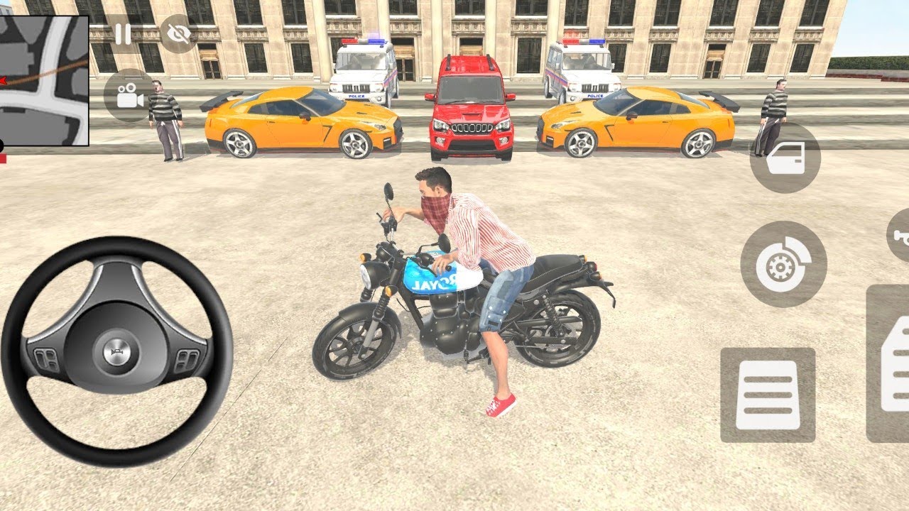 🤑Franklin Order By 👑 Scorpio and 2️⃣ Super Car 💥🚧 in Indian 🇮🇳 bike Theft Auto Simulator 🎮