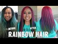 Hair Transformations with Lauryn: Horizontal Rainbow Placement Ep. 154