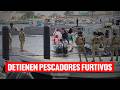 Marina detiene a pescadores furtivos y asegura su embarcación