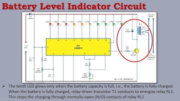 Battery Level Indicator & Low-Battery Cut-Off Circuit| UPS Part-6| TT| EM 2nd Year| Basava ITI Manvi