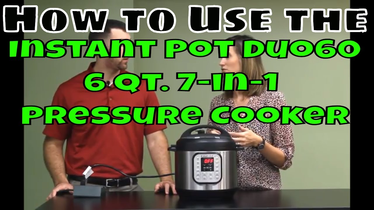 Instant Pot Duo Nova 6 Qt Pressure Cooker 7 in 1 Multi-Use